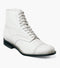 Stacy Adams MADISON Cap Toe Boot White by Stacy Adams Shoes