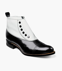 Stacy Adams Madison Spectator Spat Cap Toe Boot by Stacy Adams Shoes
