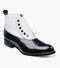 Stacy Adams MADISON FACTORY SECOND Black w/White by Stacy Adams Shoes