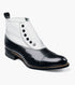 Stacy Adams MADISON FACTORY SECOND Black w/White by Stacy Adams Shoes