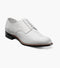 Stacy Adams MADISON Anaconda Plain Toe Oxford White by Stacy Adams Shoes