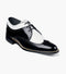 Stacy Adams DAYTON Wingtip Oxford Black w/White by Stacy Adams Shoes