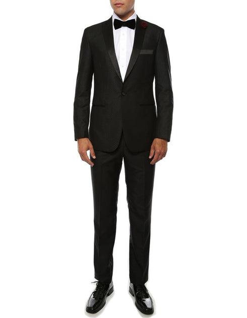 Debonaire Black Peak Tuxedo
