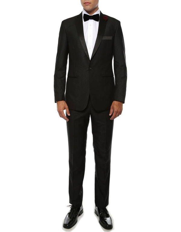 Debonaire Black Peak Tuxedo