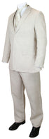 Riverdale Linen Suit - Natural