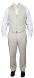 Riverdale Linen Suit - Natural