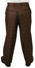 Garrett Plaid Suit - Chestnut