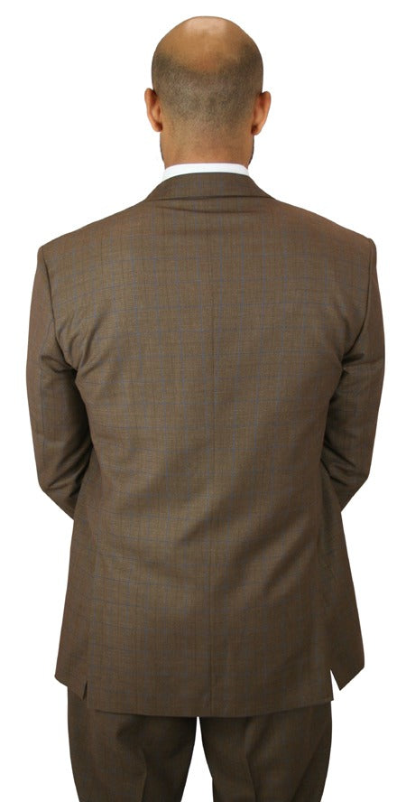 Woodsboro Suit - Taupe Plaid