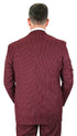 Bullock Suit - Burgundy Stripe