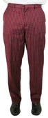 Bullock Suit - Burgundy Stripe