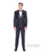 Mens Modern Fit Double Breasted Tuxedo in Navy