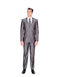 Grey Sharkskin Wedding Suit