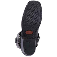 Dingo Black Womens Leather Motor Cycle Boots