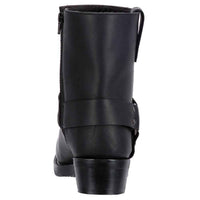 Dingo Black Harness Mens Leather Boots