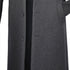 (M, 4XL) Regular Fit Dress Top Coat 48" Long in Charcoal