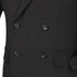 Ramses Collection - Double Breasted Suit 2 Piece Regular Fit in Black