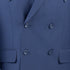(36R, 40S, 58L) Regular Fit Double Breasted 2 Piece Blue Suit