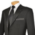 Royale Collection - Regular Fit 2 Piece Tuxedo in Black