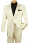 (36R) Regular Fit 2 Piece Tuxedo in Ivory