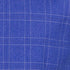 Men's Classic Blue Windowpane Three Piece Suit