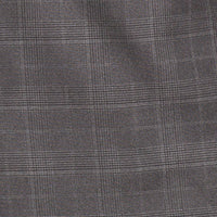 Men's Charcoal Glen Plaid Double Breasted Two Piece Suit