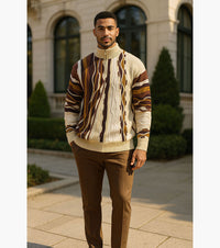 CONRAD Quarter Zip Sweater
