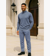 ASHER Mock Neck Sweater