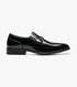 Stacy Adams WAKEFIELD Bike Toe Bit Slip On Black by Stacy Adams Shoes