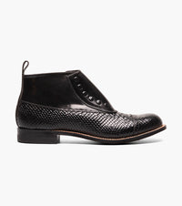 MADISON Spectator Spat Cap Toe Demi Boot