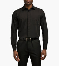 Stacy Adams Carson Dress Shirt Point Collar by Stacy Adams Shoes