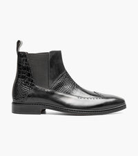 Stacy Adams Garza Wingtip Chelsea Boot by Stacy Adams Shoes