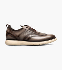 Stacy Adams Edgewood Wingtip Elastic Lace Up by Stacy Adams Shoes