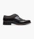 Stacy Adams DAYTON Python Print Wingtip Oxford Black/Gray by Stacy Adams Shoes