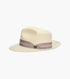BENNETT FEDORA Toyo Pinch Front Hat