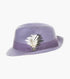 BELMONT FEDORA Poly Braid Pinch Front Hat