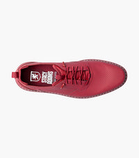 SYNCHRO Plain Toe Elastic Lace Up