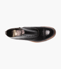 MADISON Spectator Spat Cap Toe Demi Boot