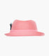 BELMONT FEDORA Poly Braid Pinch Front Hat