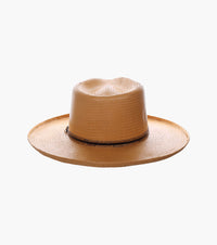 MILANO FEDORA Toyo Pinched Front Hat