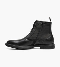 Stacy Adams Thompson Plain Toe Elastic Lace Boot by Stacy Adams Shoes