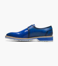 Stacy Adams Bartram Plain Toe Monk Strap by Stacy Adams Shoes