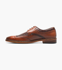 Stacy Adams Gambetta Modified Cap Toe Oxford by Stacy Adams Shoes