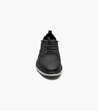 SYNCHRO Plain Toe Elastic Lace Up