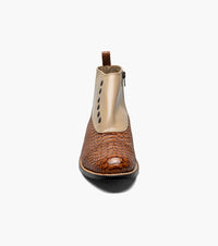 MADISON Spectator Spat Cap Toe Demi Boot