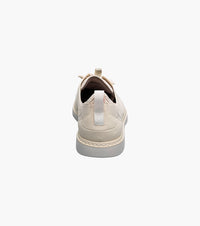 SYNCHRO Plain Toe Elastic Lace Up