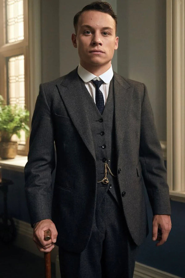 Mens Peaky Blinders Costume Overcoat