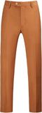 Mens Dress Pants Front Flat Fit Casual Pants