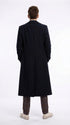 Men’s Black Long Overcoat – Doctor Who Fourteenth Doctor David Tennant Inspired Costume Coat
