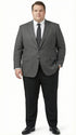 Men’s Charcoal Grey Pinstripe Blazer – Classic Tailored Formal Jacket for Business, Professional Wear Sportcoat