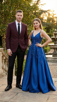 Men’s Burgundy Pinstripe Blazer – Classic Tailored Formal Jacket for Business, Office and Evening Wear